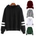 Fashion Womens Hoodie Sweatshirt Jumper Hooded Pullover Tops Blouse Long Sleeve Coat