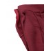 Women Pure Color High Elastic Waist Simple Wide Leg Pants With Pocket